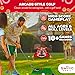 SWOOC Games  Boardwalk Birdie  Arcade Style Golf Game wEasy Setup  10 Games Included  Cornhole Golf Chipping Game  Indoor  Outdoor Activities for Adults and Family  Backyard Fun - Image 4