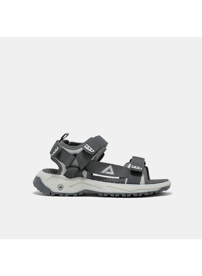 AMICA Boys Sandals, Adjustable Velcro Strap, Non-Slip Sole, Grey - Image 1