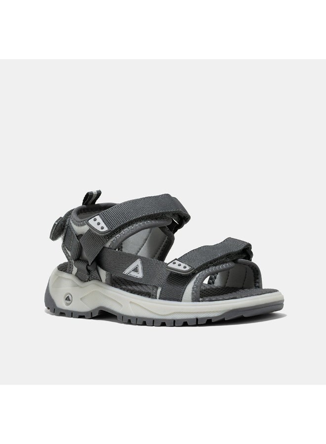 AMICA Boys Sandals, Adjustable Velcro Strap, Non-Slip Sole, Grey - Image 2