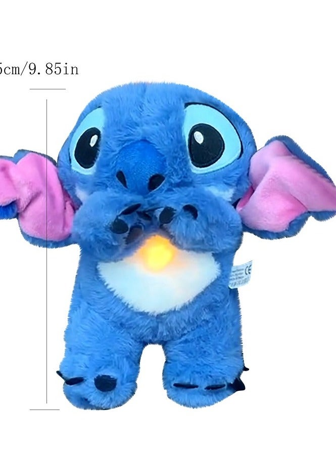 STITCH Music (Stitch) Plush Breathing Sleeping Stitch Breath Stitch Plush Dolls Toy For Kids Gifts - Image 1