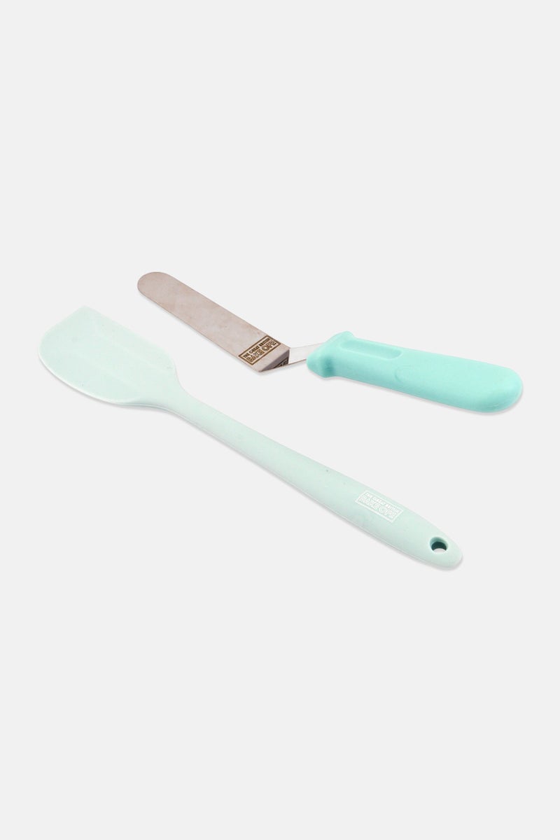 Masterchef Palette Knife And Spatula Set, Mint Green - Image 2