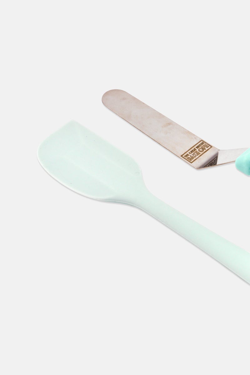 Masterchef Palette Knife And Spatula Set, Mint Green - Image 3