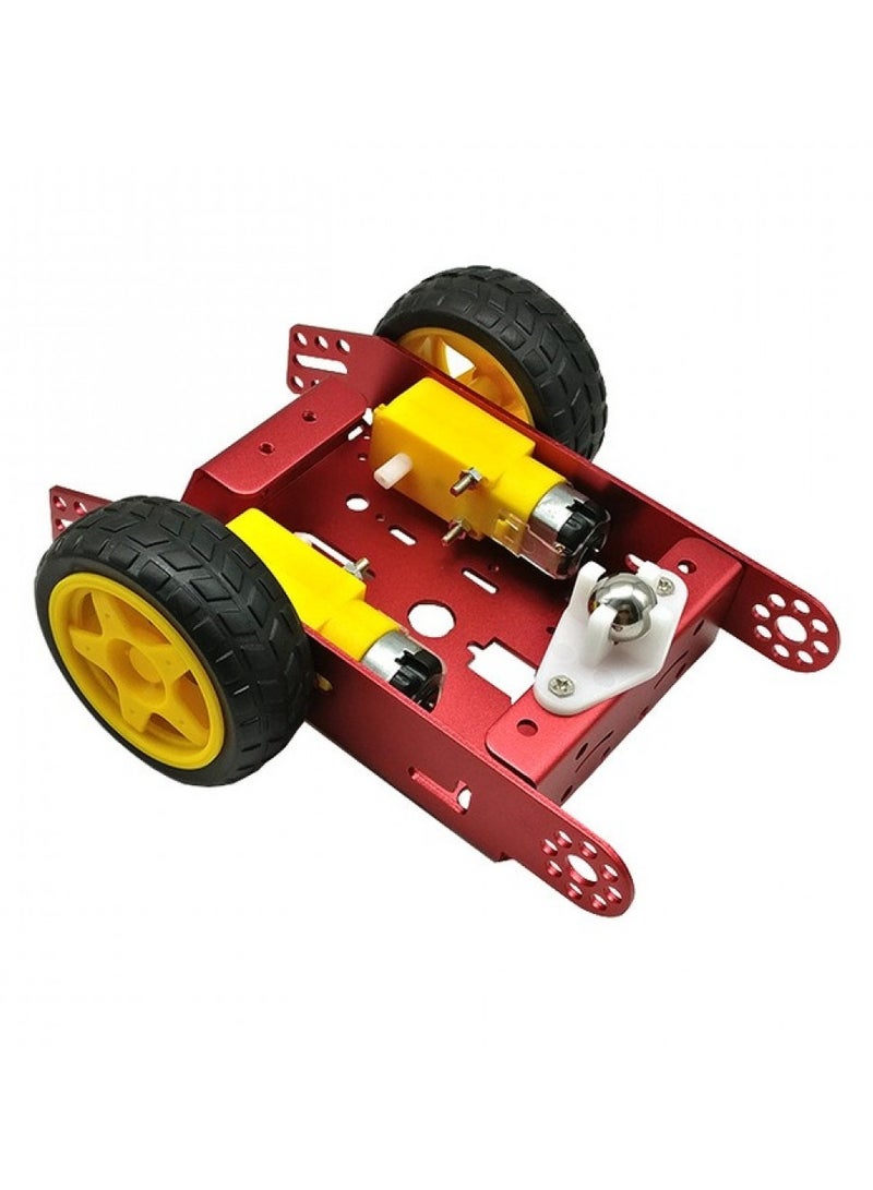 Metal Chassis, High Torque DC Motor and Wheel for Robot Smart Car