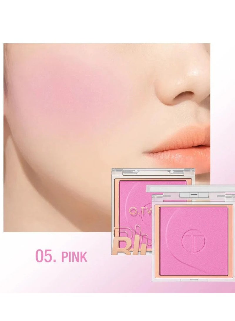O.TWO.O O2O Silky Glow Blush Powder No. 05 Pink - 5g - Image 2