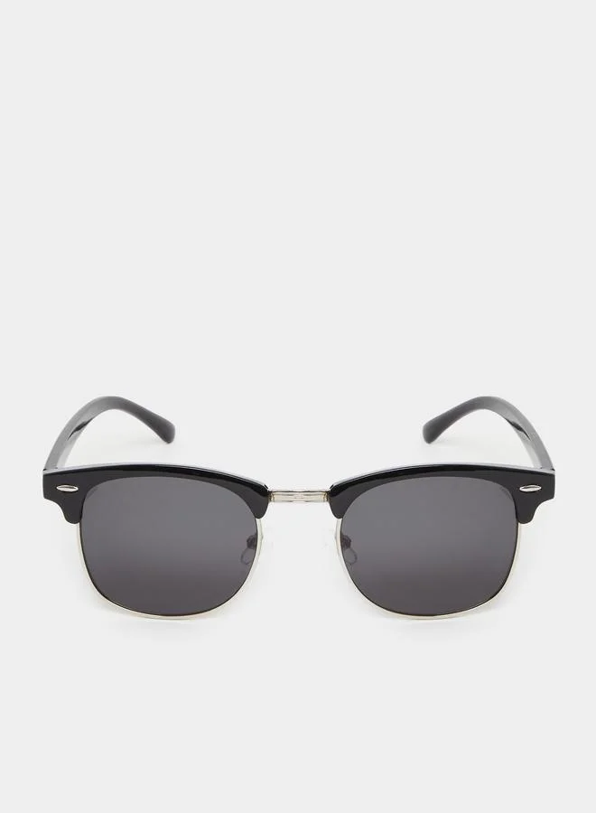 Styli Styli Round Sunglasses with Nose Pads