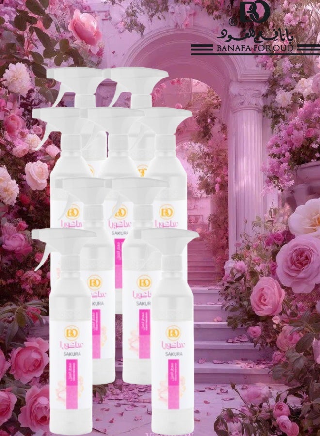 Banafa 9 Pieces Sakura House Freshener - Image 1