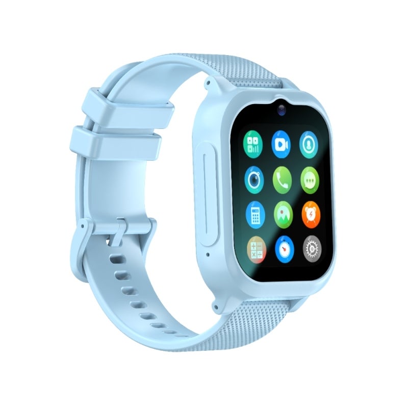 4G Kids Smart Watch: Blue IPX7 Waterproof, 7-Day Standby - 5 UI Interactions, Flashing Shell, HD Video Call GPS Positioning Watch for Children Safety & Daily Use - Image 4