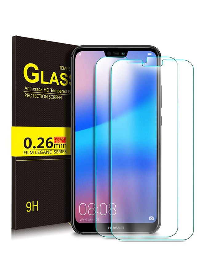 NIBEMINENT Screen Protector For Huawei P20 Lite Multicolour