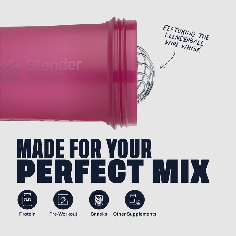 BlenderBottle BLENDER BOTTLE PROSTAK V2 PLUM 22OZ - Image 4