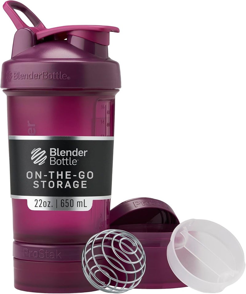 BlenderBottle BLENDER BOTTLE PROSTAK V2 PLUM 22OZ - Image 1