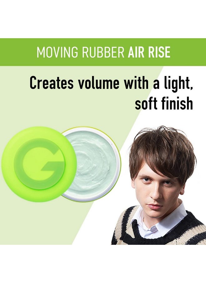 GATSBY GATSBY Moving Rubber Air Rise Hair Wax, English Version, 80g/2.8oz  - Image 3