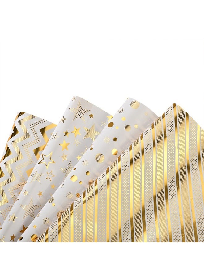 Zeemey 8 Sheets Gift Wrapping Paper With Accessories,Holiday Gift Wrapping Paper,Birthday Gift Box Gift Wrapping DIY, Gift Wrapping Paper for Birthday, Holiday, Wedding, Party,Kids Gift Wrapping (70cmX50cm)  - Image 4