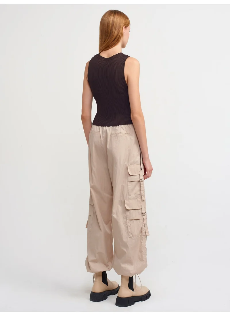 ديلفين 70389 Parachute Cargo Pants Beige