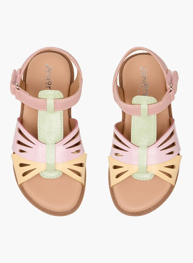 JUNIORS Girls Colourblock Strap Sandals