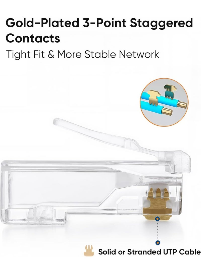 موصل RJ45، موصلات تجعيد كابل إيثرنت، قابس شبكة UTP - Image 3