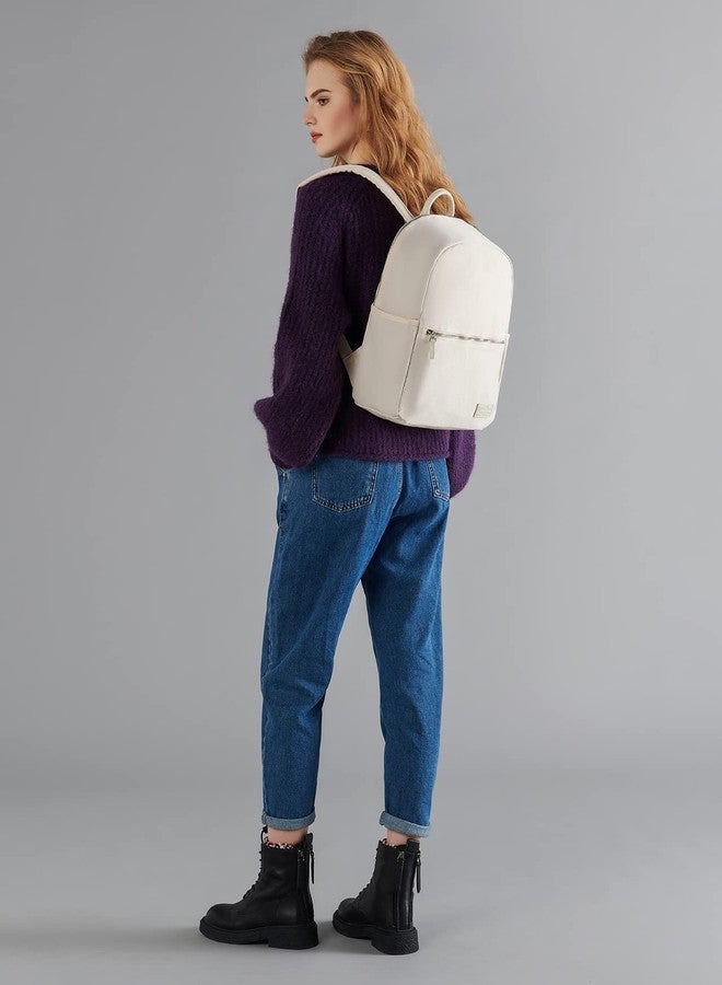 HotStyle 288s Chic Teacher Backpack, Compact & Stylish Daypack Purse for Women, Beige White - Image 2
