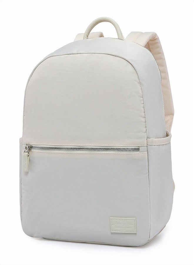 HotStyle 288s Chic Teacher Backpack, Compact & Stylish Daypack Purse for Women, Beige White - Image 1