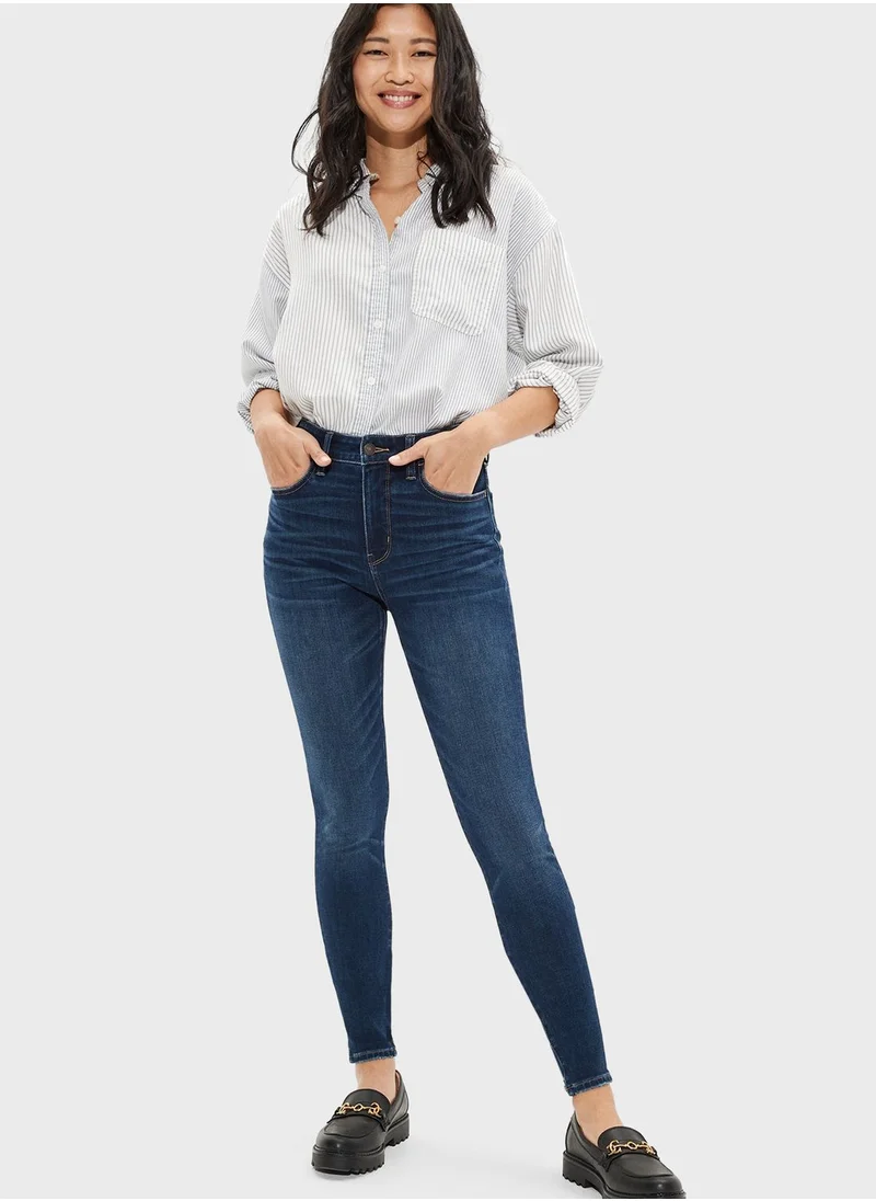 American Eagle High Waist Jeanss