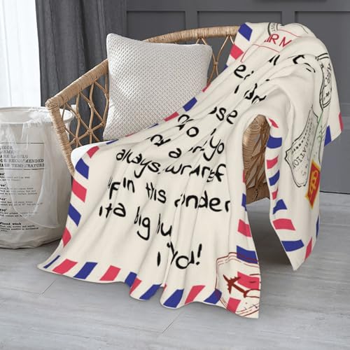 Menghao Gifts Blanket to Wife from Husband, Anniversary Birthday Gifts for Wife, Presents for Wife Mother's Day,Christmas, Valentines Day Gifts, Soft Flannel Throw Blanket Bed Wife Blanket Gift(50‘’x60'') - Image 2