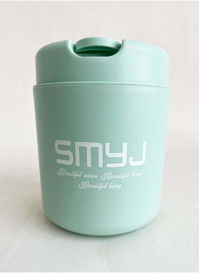 XIANGYU Desktop Garbage With Swing Lid Round Small Trash Can  - Image 1