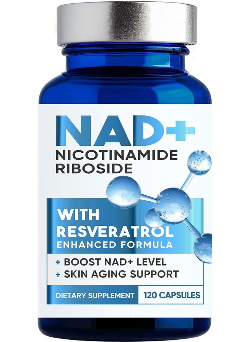 NAD Supplement 1500 mg Resveratrol Boosting 120 Pieces - Image 1
