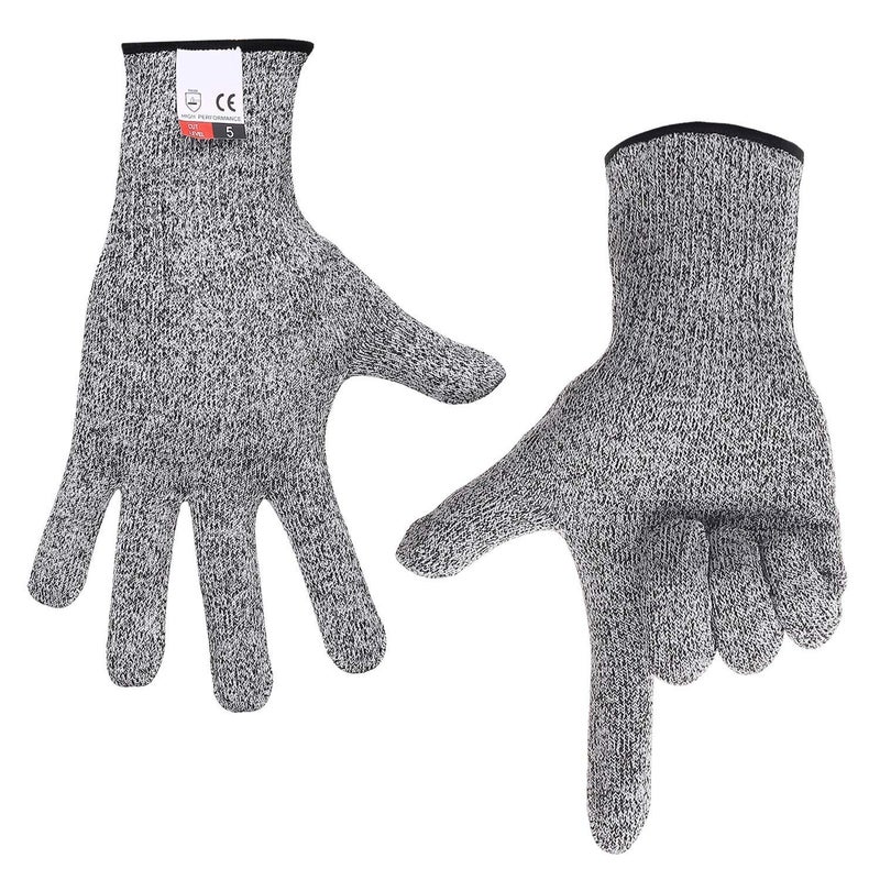 SZYIKUER 4 PCS (M+L) Cut Resistant Gloves Food Grade Level 5 Hand Protection,Kitchen Cut Gloves (Large+Medium) - Image 2