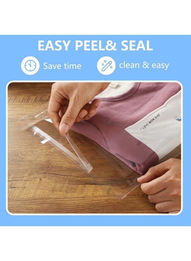 iMailer 200 Count - 8" x 10" Self Seal Clear Cello Cellophane Resealable Plastic Poly Bags for Photo, Jewelry, Bakery, Treats, Party Favors - Image 3