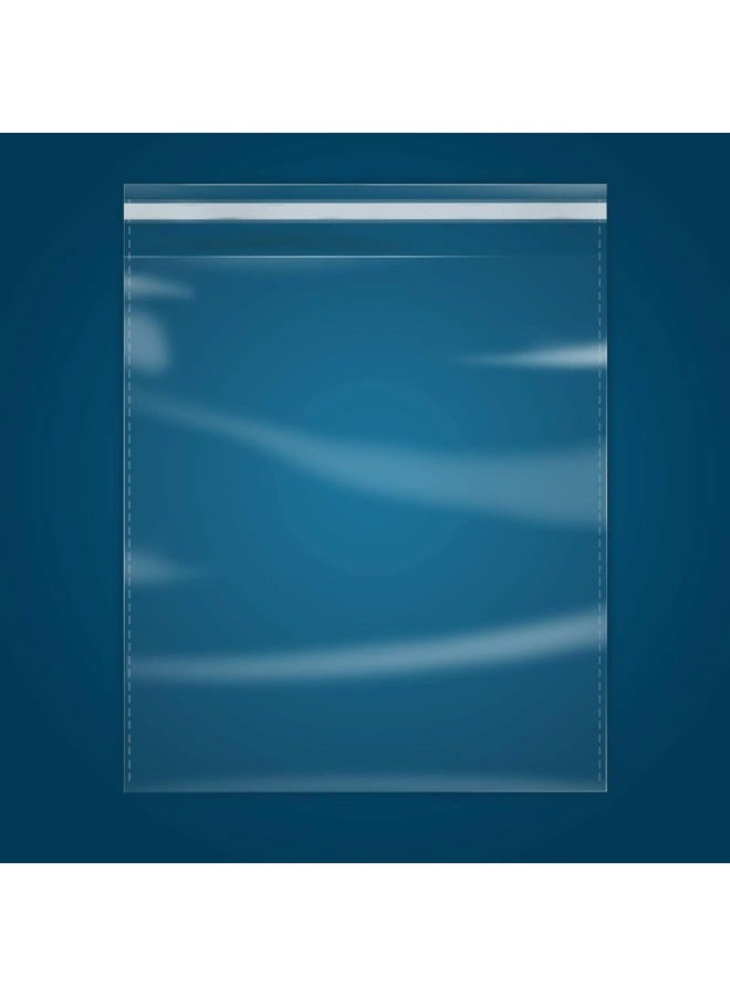 iMailer 200 Count - 8" x 10" Self Seal Clear Cello Cellophane Resealable Plastic Poly Bags for Photo, Jewelry, Bakery, Treats, Party Favors - Image 1