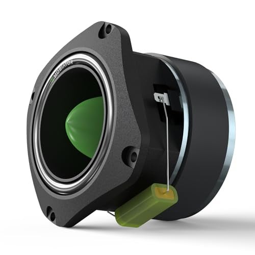 mobiator T45B 4” Super Bullet Tweeter | Titanium Diaphragm, 1.5” Voice Coil, 700W Max, Built-in Capacitor Pro Audio High Frequency Driver (Single) - Image 1
