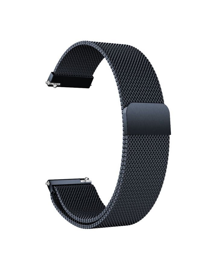Generic - Replacement Strap For Galaxy Watch Active Milanese Watch Band Gray - Image 1