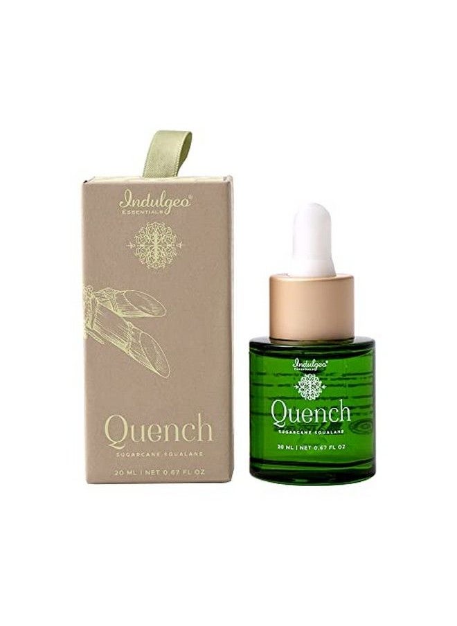 Indulgeo ESSENTIALS Quench 20Ml 100% Sugarcane Squalane; Organic & Crueltyfree ; For All Skin Types  - Image 2