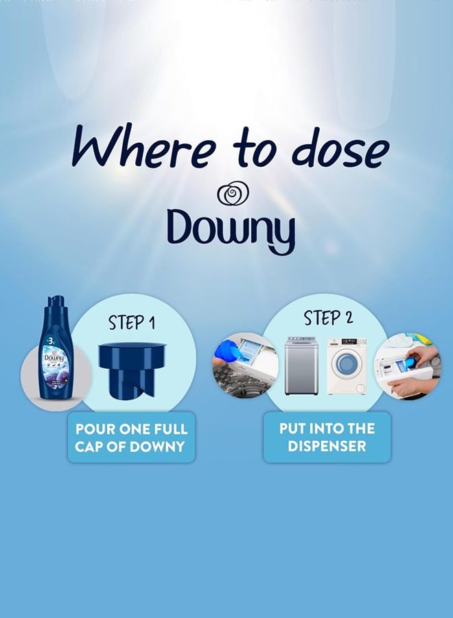 Downy Fabric Conditioner Liquid Concentrate Lavender And Vanilla 2X 1L - Image 3