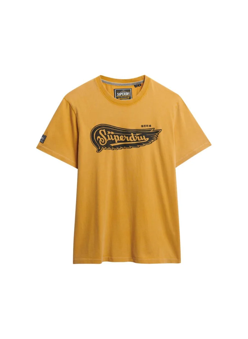 سوبر دراي تيشيرت مريح بشعار السيارة