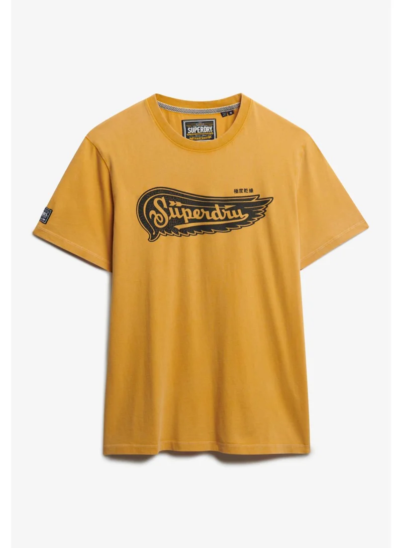 سوبر دراي تيشيرت مريح بشعار السيارة