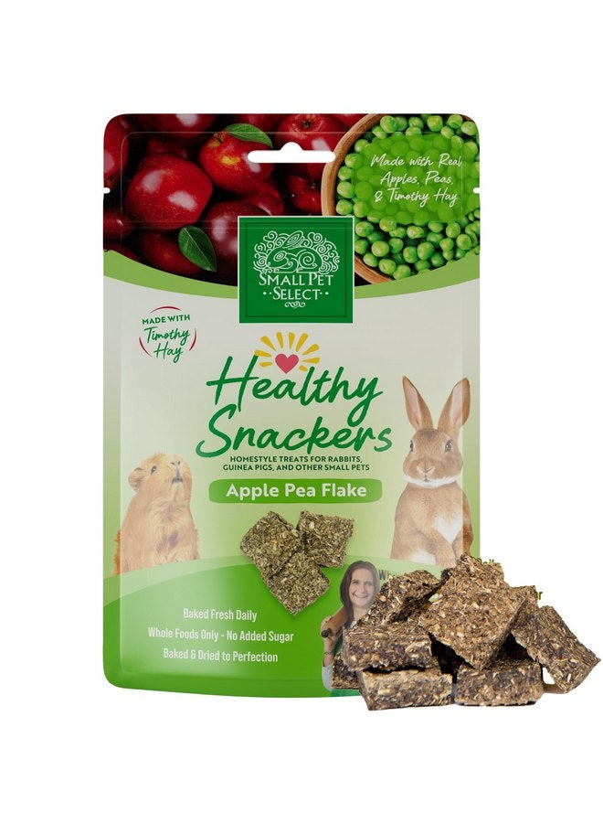 Small Pet Select - Healthy Snackers - Apple Pea Flake, 2 oz - Image 1