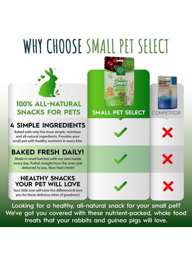 Small Pet Select - Healthy Snackers - Apple Pea Flake, 2 oz - Image 4