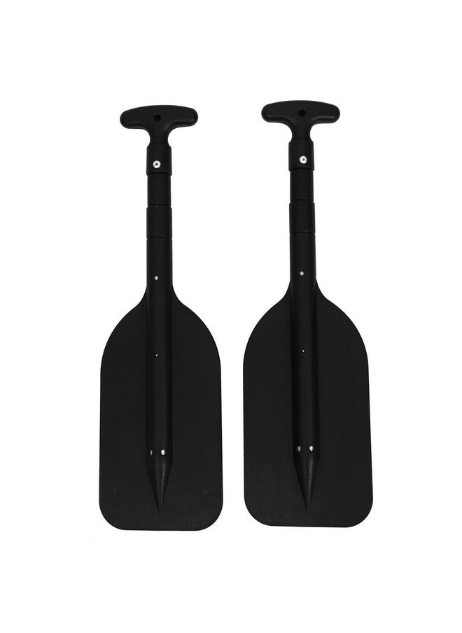 BESPORTBLE 2Pcs Sup Paddles Telescoping Plastic Boat Paddle Collapsible Oar For Kayak Jet Ski And Canoe Safety Boat Accessories  - Image 1