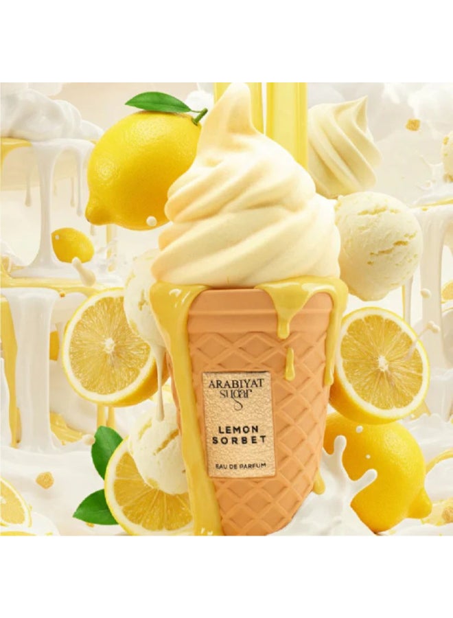 ARABIYAT SUGAR LEMON SORBET EDP 100ML - Image 3