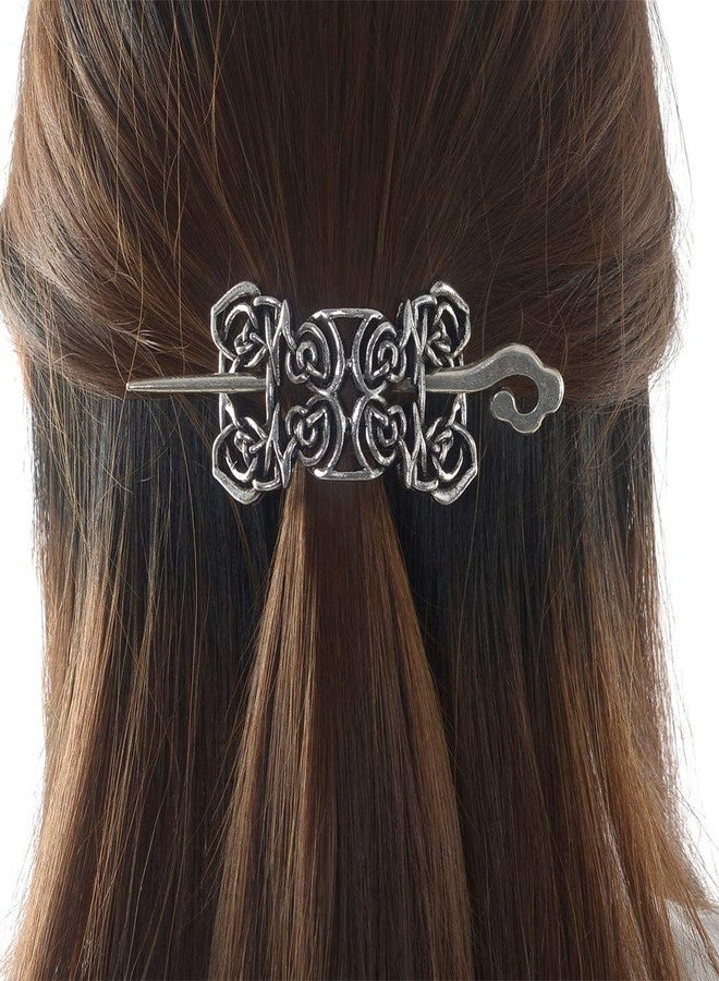 LQQQL Viking Celtic Hair Sticks Hairpin-Viking Hair Clip Sticks for Long Hair Stick Slide Irish Hair Accessories - Image 1