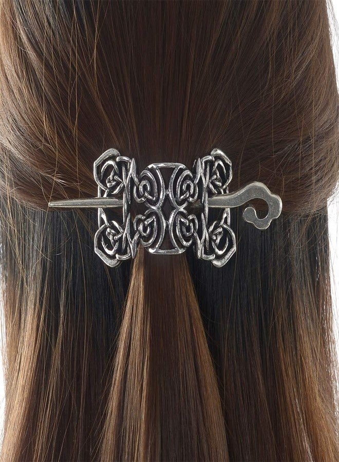 LQQQL Viking Celtic Hair Sticks Hairpin-Viking Hair Clip Sticks for Long Hair Stick Slide Irish Hair Accessories - Image 5