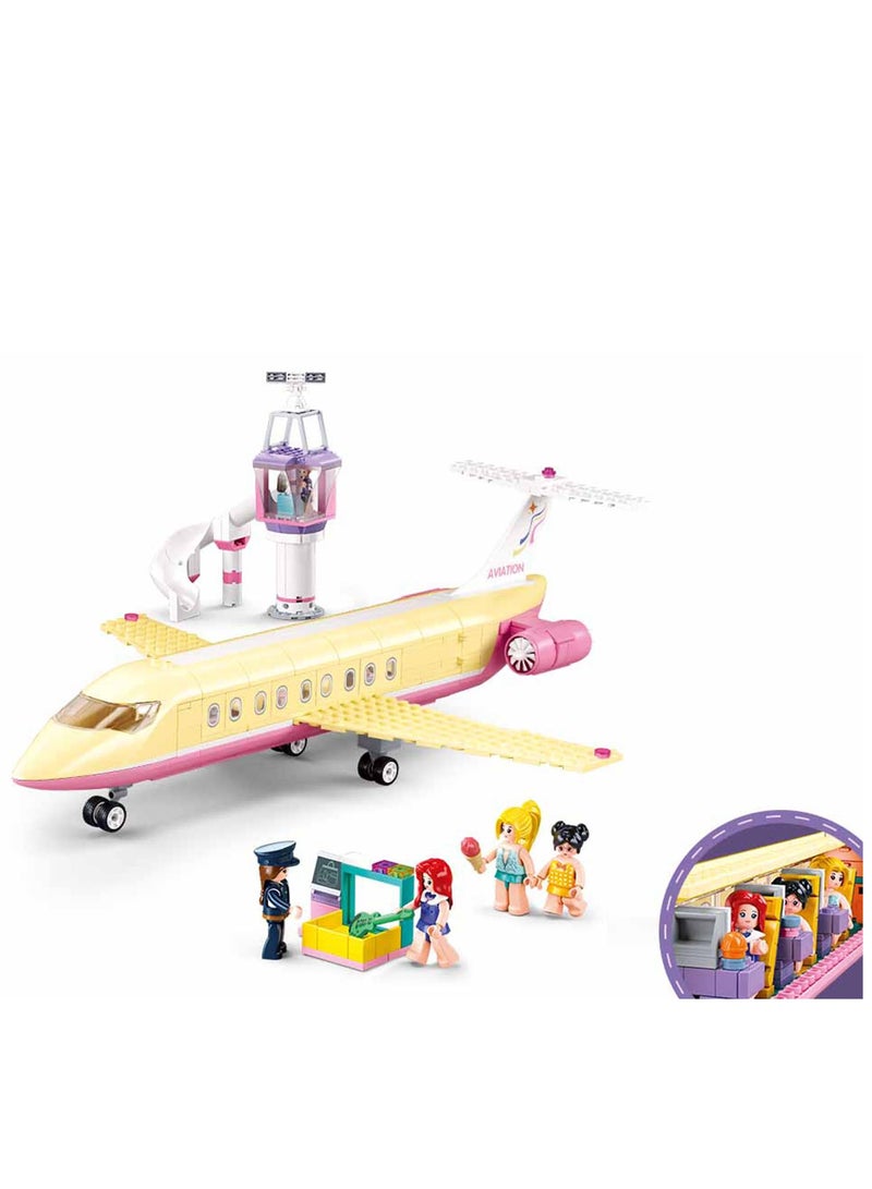 Sluban Bricks -Plane (384pcs) - Image 2