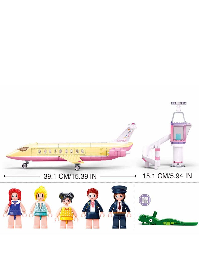 Sluban Bricks -Plane (384pcs) - Image 3