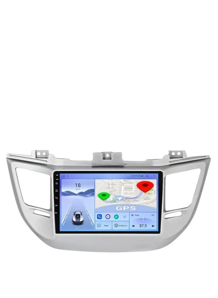 ام ان تي شاشة هيونداي توسان 2016 - 2018 هي جزء من نظام المعلومات والترفيه في السيارة يعمل بنظام التشغيل Android ويدعم ميزات مثل Apple CarPlay وAndroid Auto، مما يتيح لك توصيل هاتفك الذكي بسهولة كما أنها توفر دقة عالية تصل إلى 1080 بكسل، مما يجعلها ممتازة لعرض المعلومات والخرائط بوضوح - Image 1