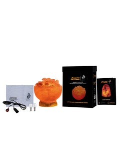 GEOHONEY Geohoney - Himalayan Salt Fire Bowl Lamp with Chunks  - Image 5