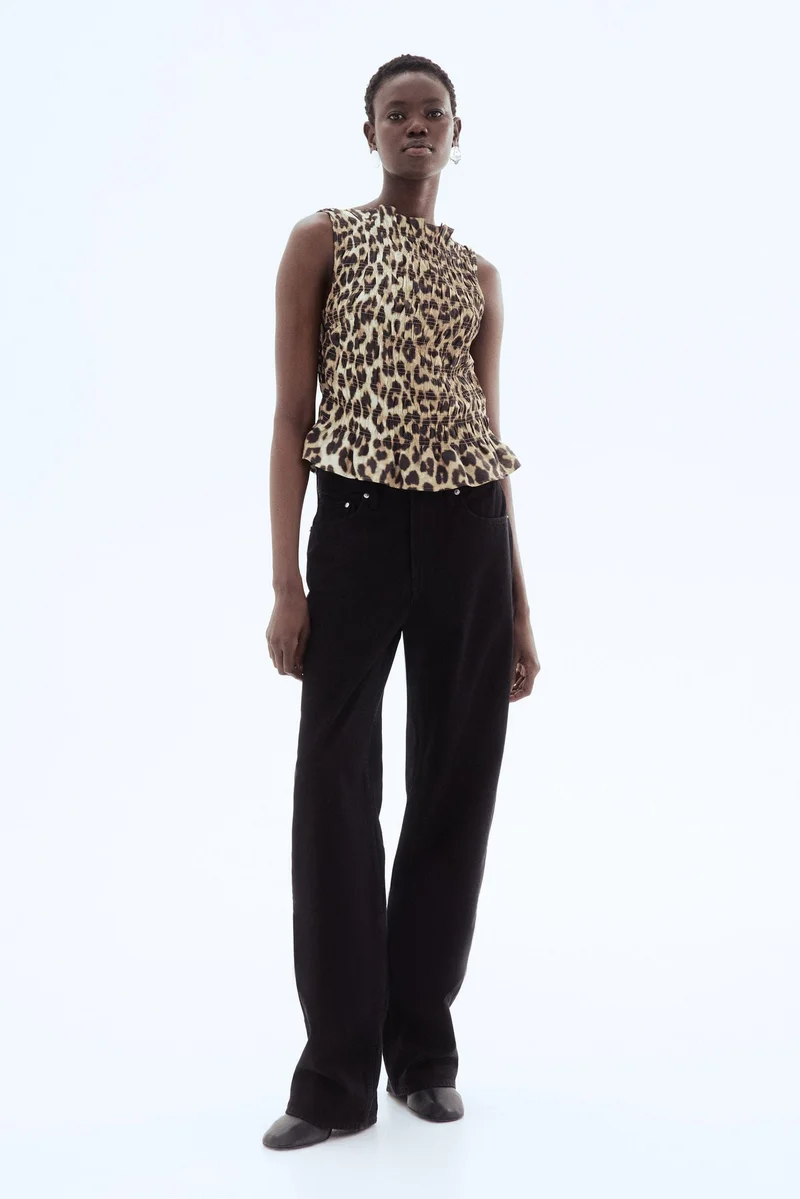H&M Smocked top