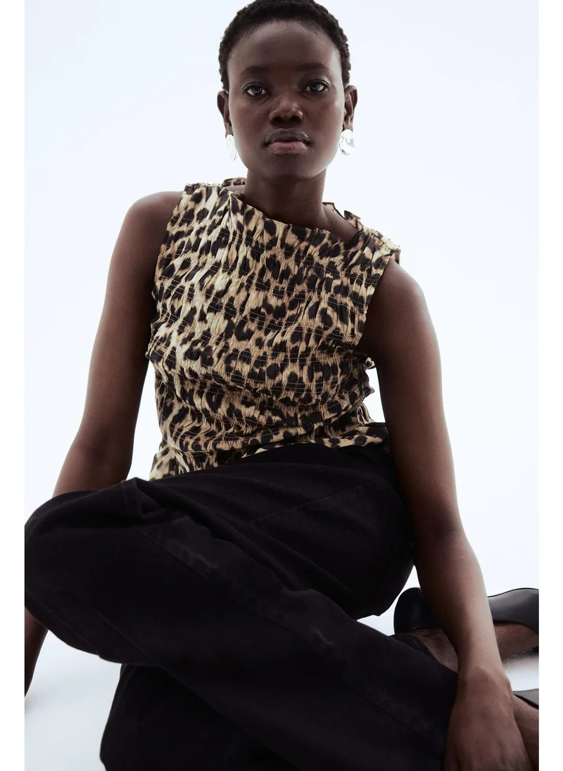 H&M Smocked top