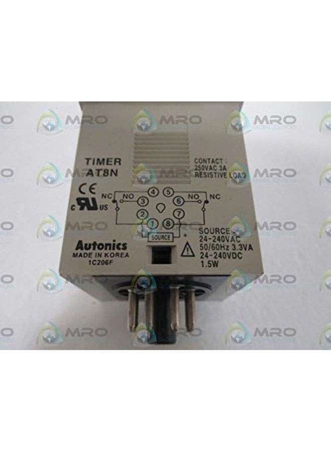 AUTONICS AT8N-100-240VAC 8-PIN TIMER - Image 4