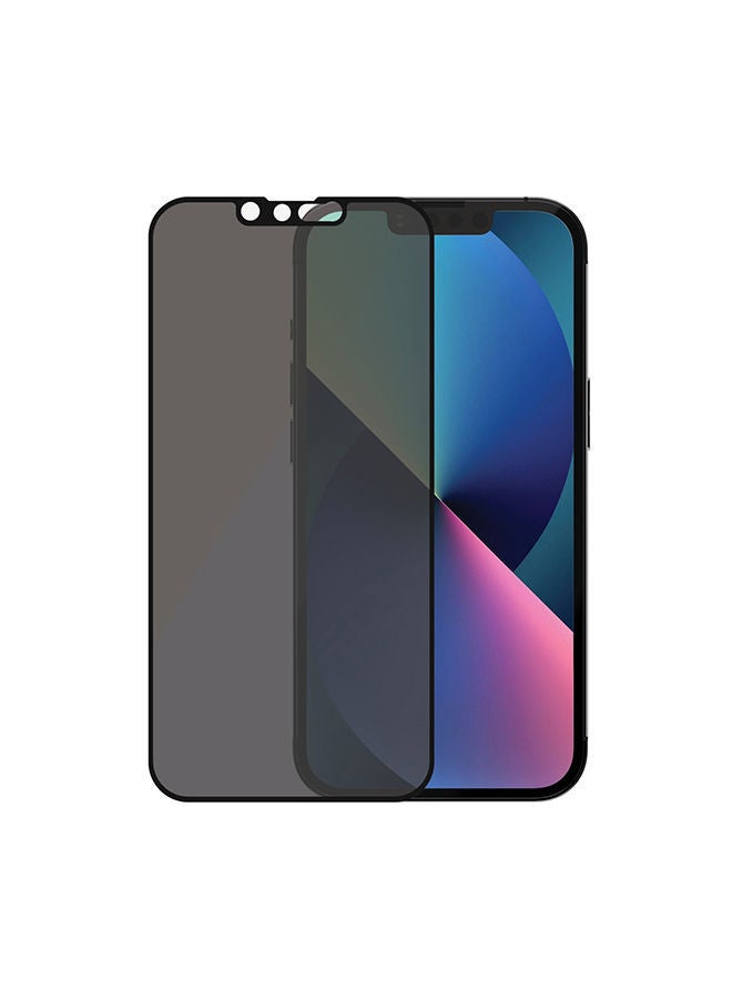 NIBEMINENT Edge-to-Edge Frame with Anti-Microbial Screen Protector for iPhone 13/13 Pro Clear - Image 1