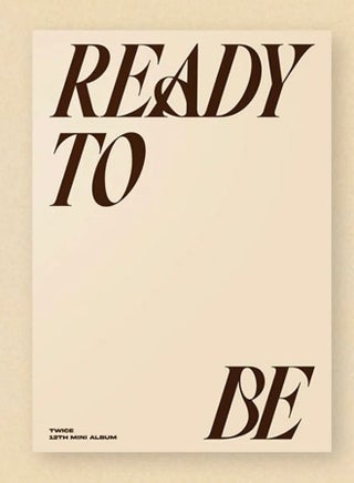 Twice 12th Mini Album Ready To Be 'Be' Version Brown Kpop Album CD with Photobook Photocards Postcard Folded Poster and More - pzsku/ZE1864C2C2D6003E247C6Z/45/_/1691056572/a56f75fa-b955-4cf3-8e95-920cf99fd681