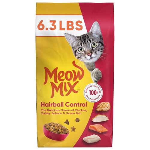 Meow Mix Hairball Control Dry Cat Food 63 Pound Bag - Image 2